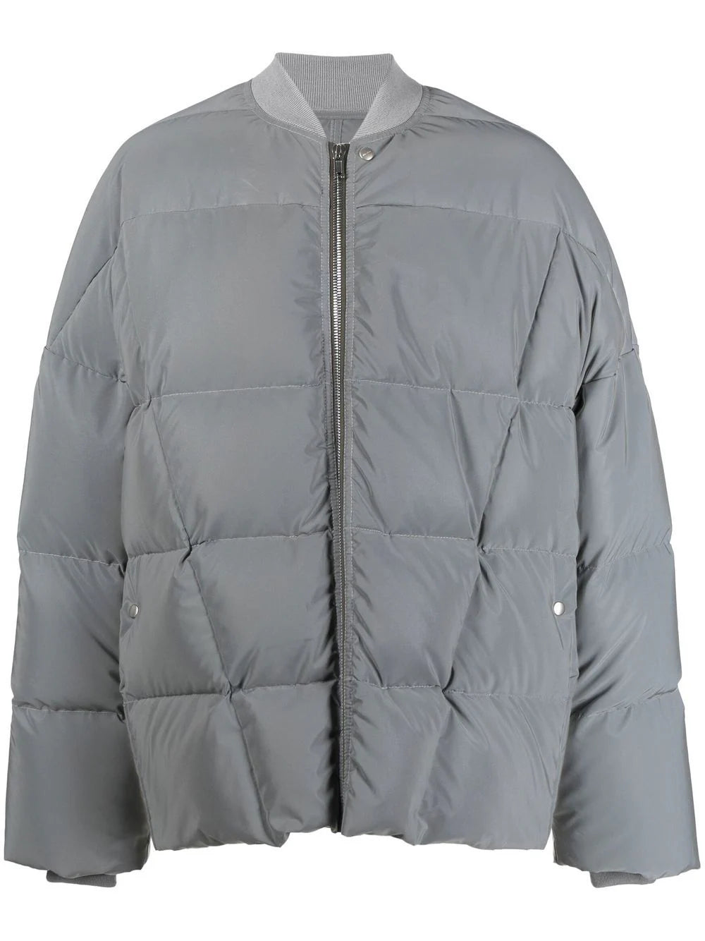 Collarless Padded Jacket