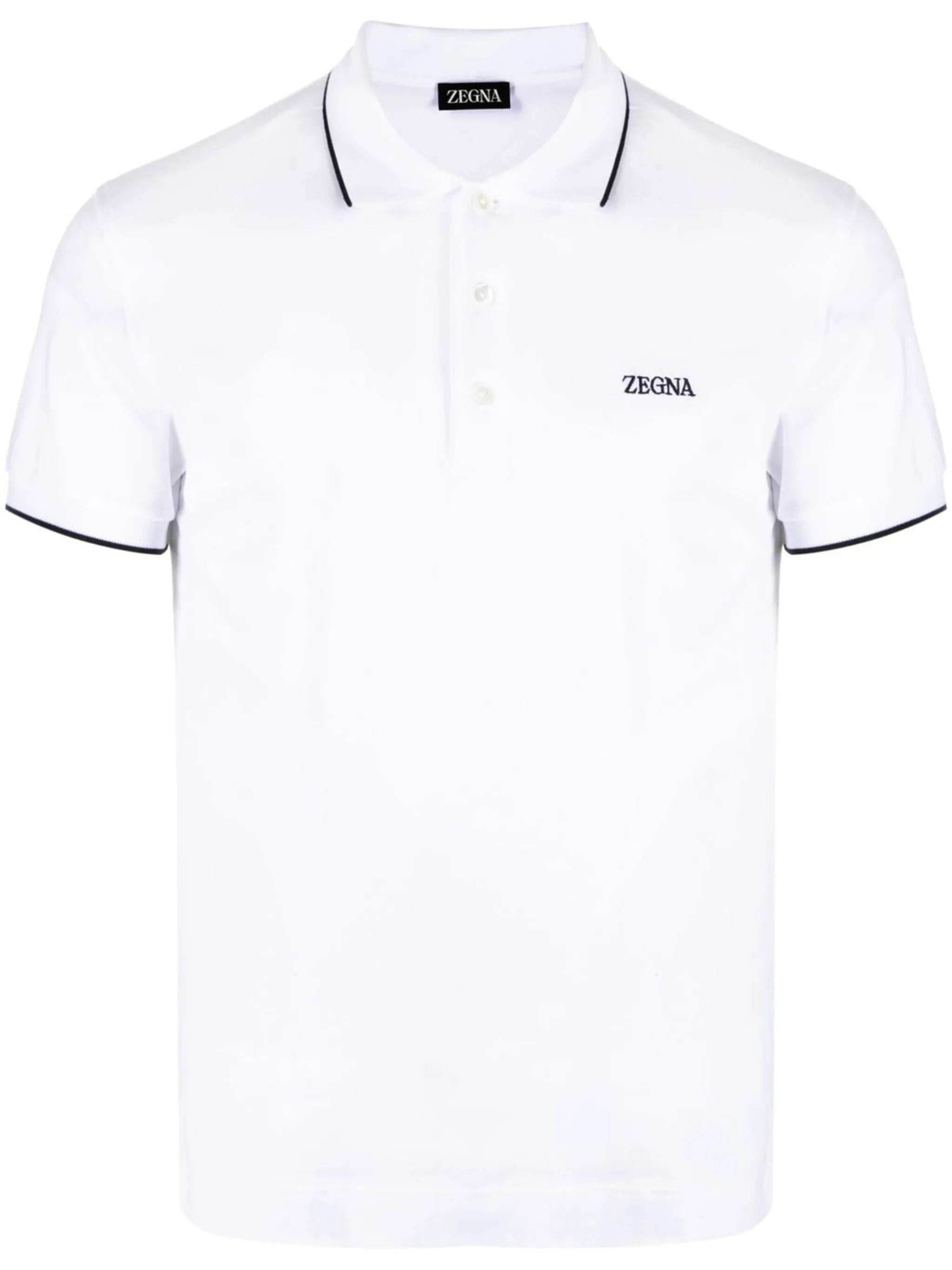 Embroidered-Logo Polo Shirt