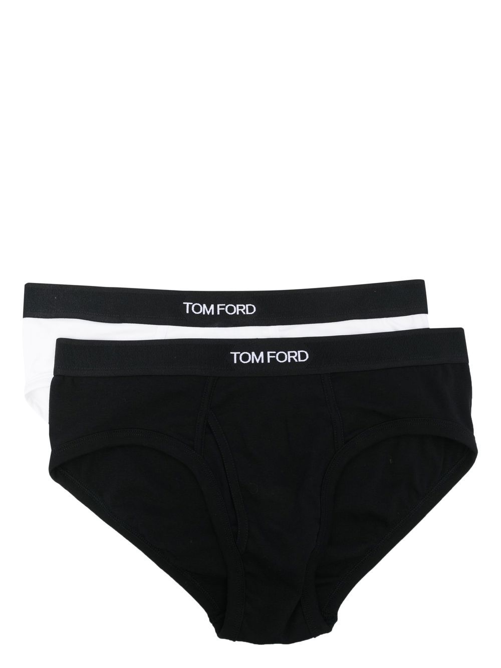 logo-print cotton briefs