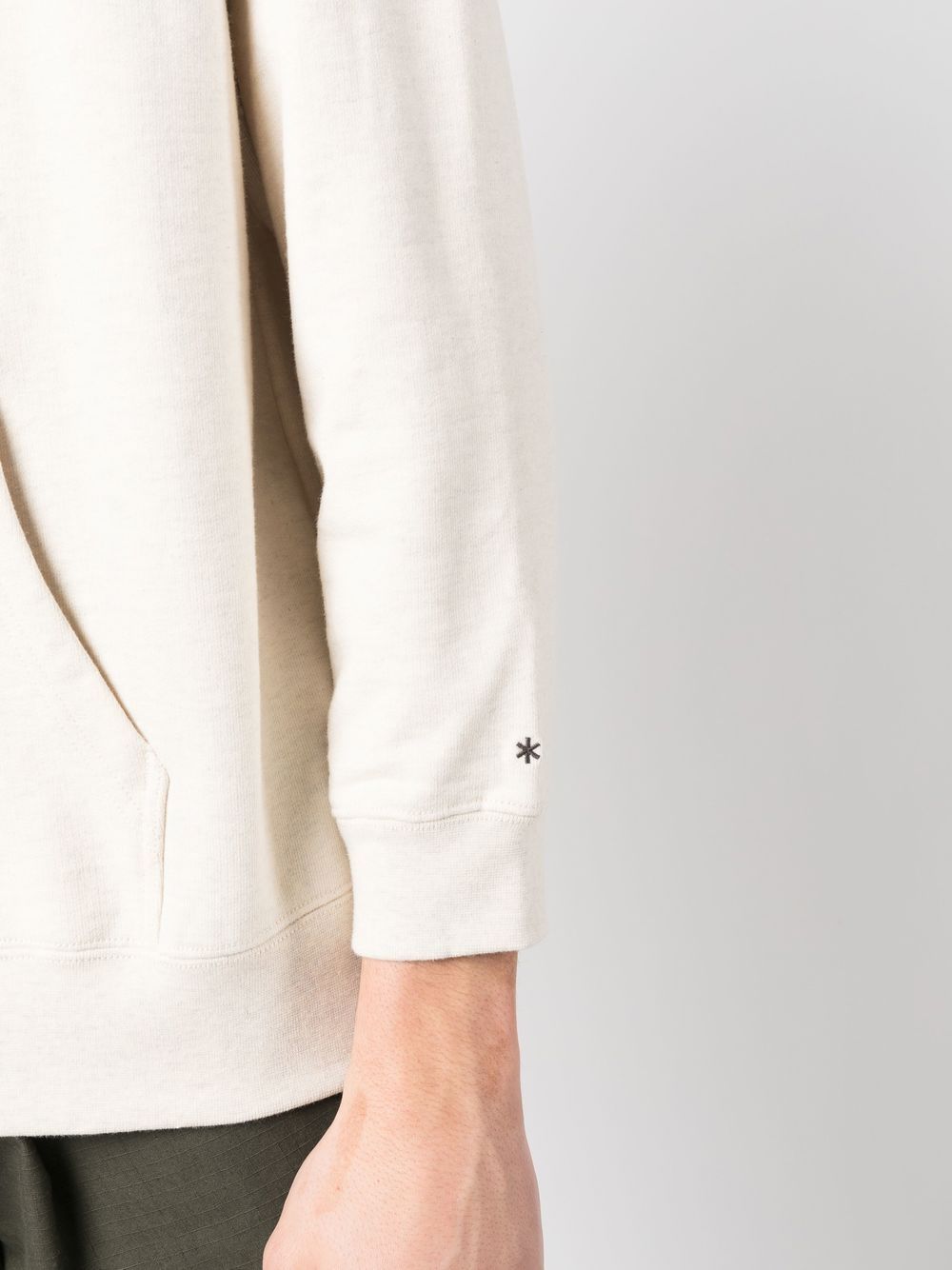 Logo-Embroidered Cotton Hoodie