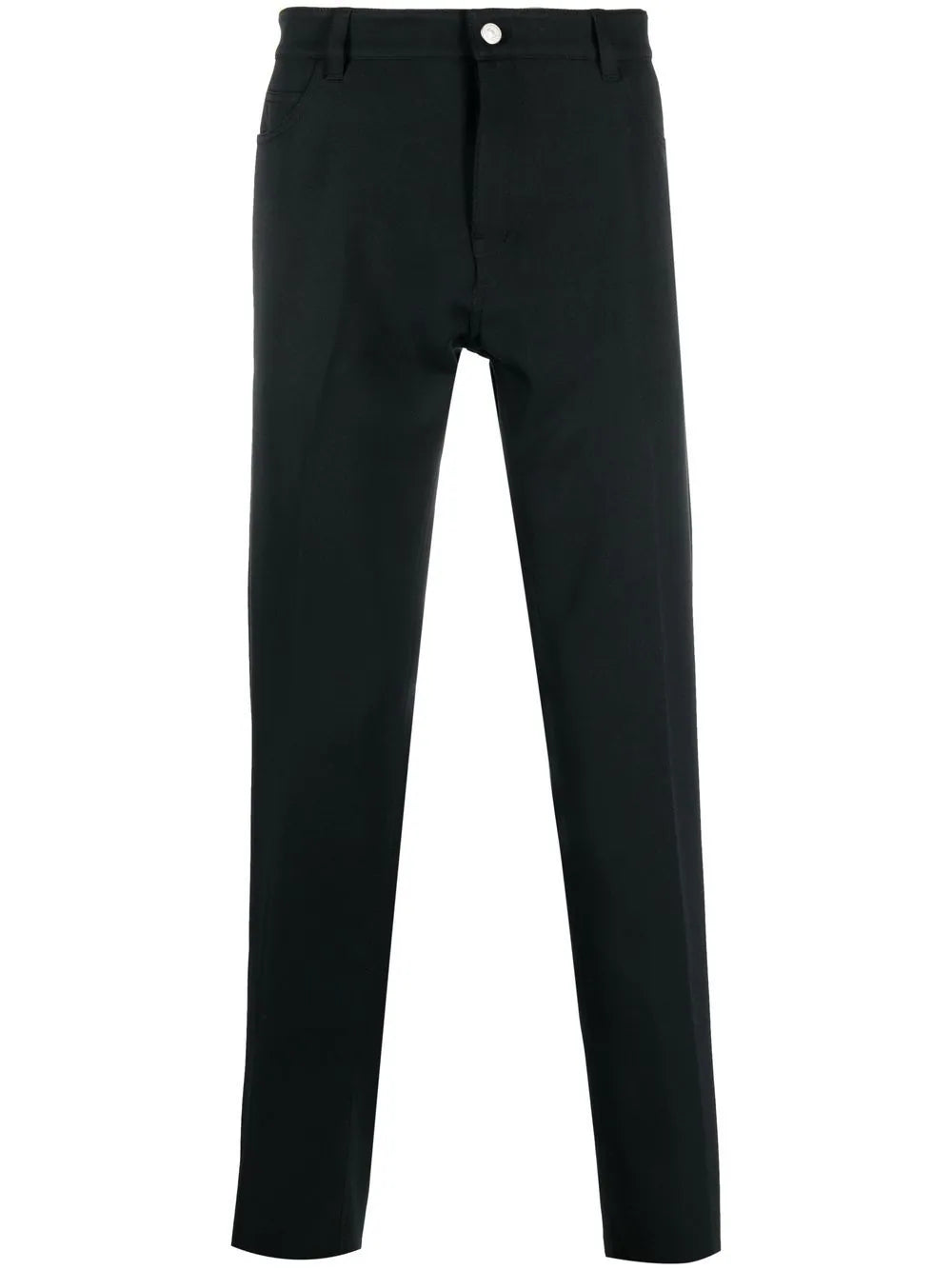 Tailored-Cut Straight-Leg Trousers