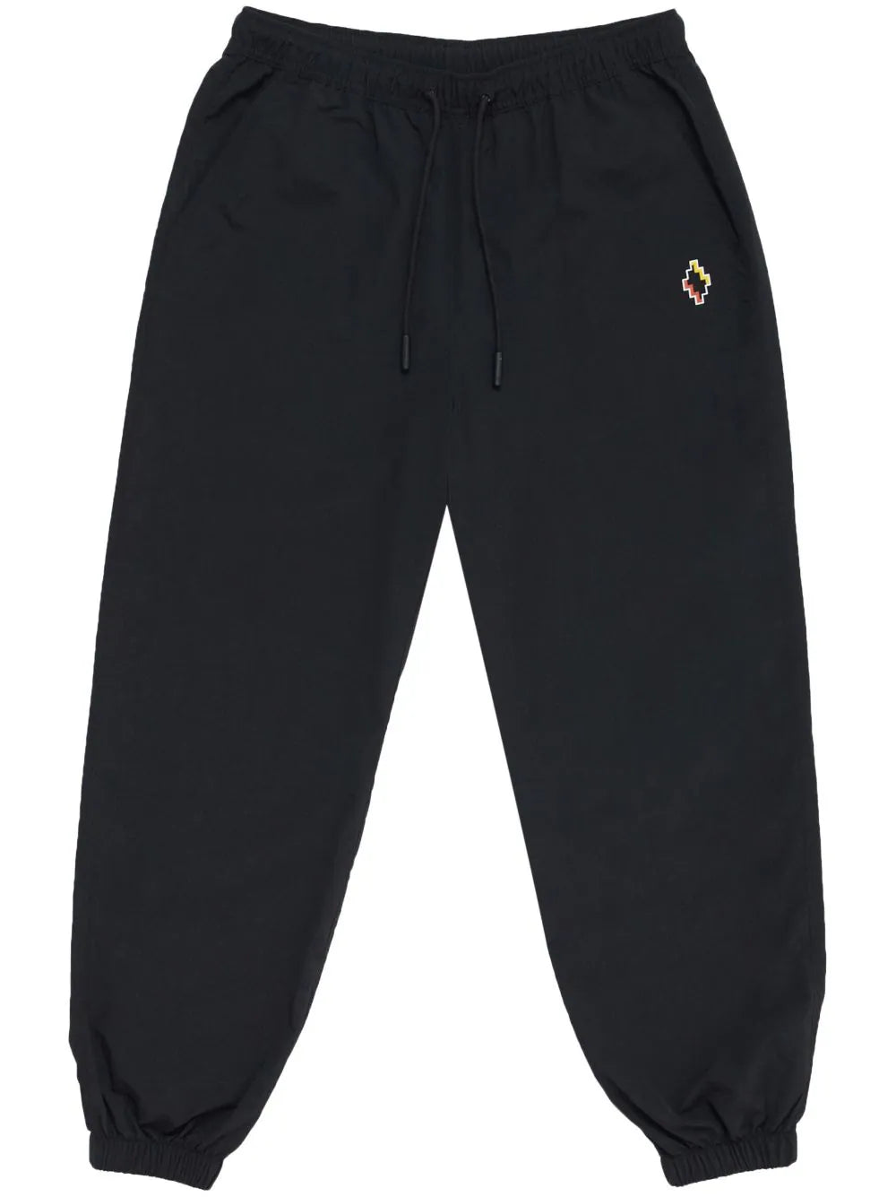 Cross-Embroidered Track Pants