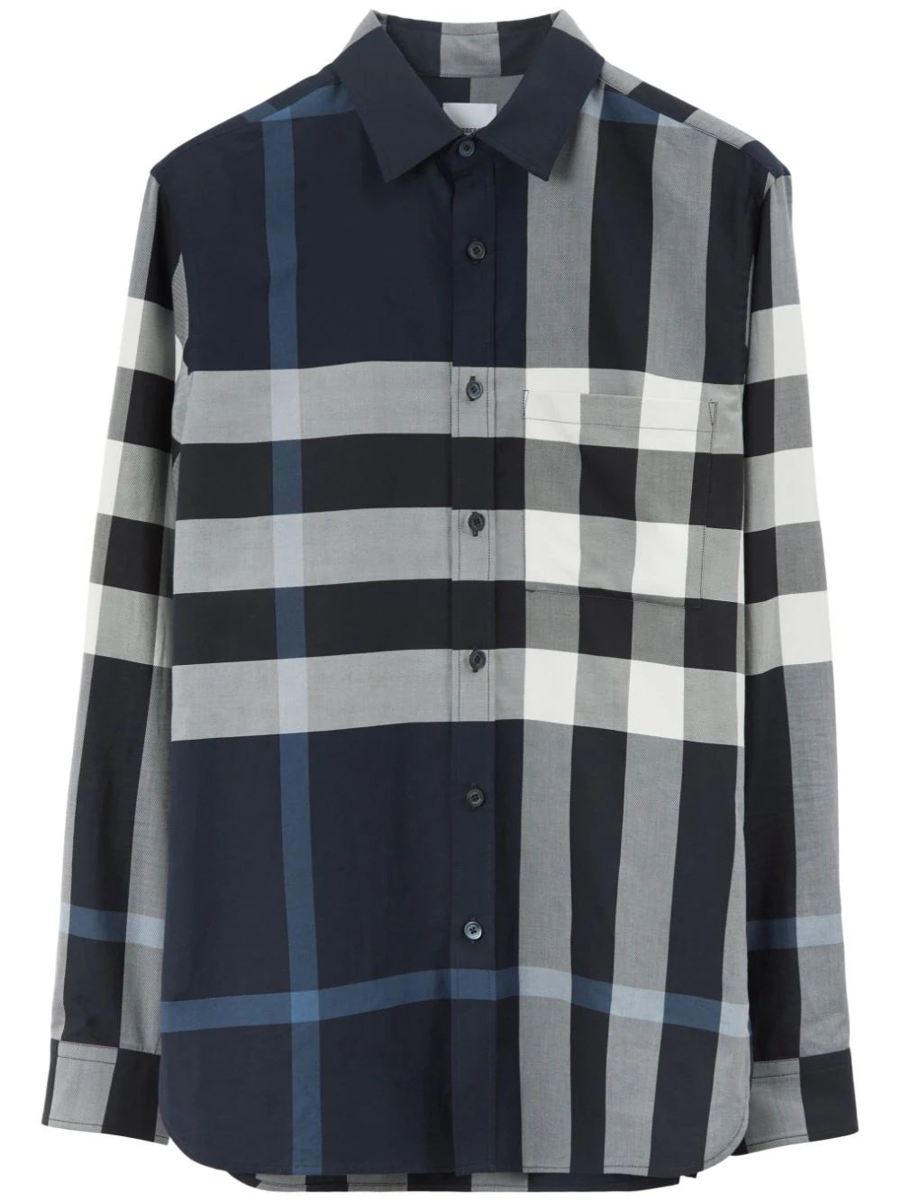 Check-Print Cotton Shirt