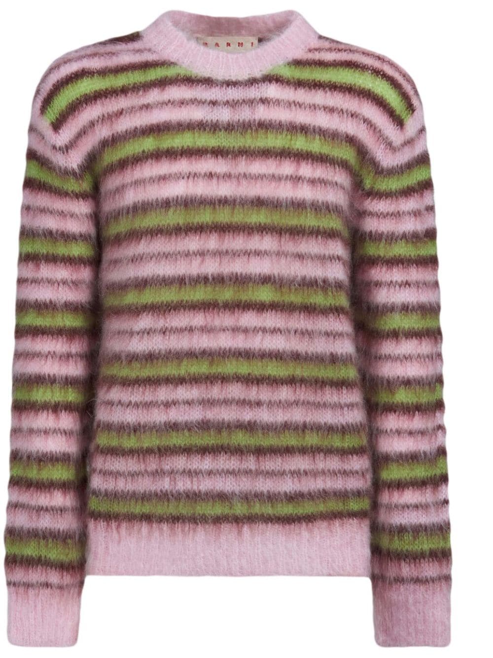 Striped Crew-Neck Jumper