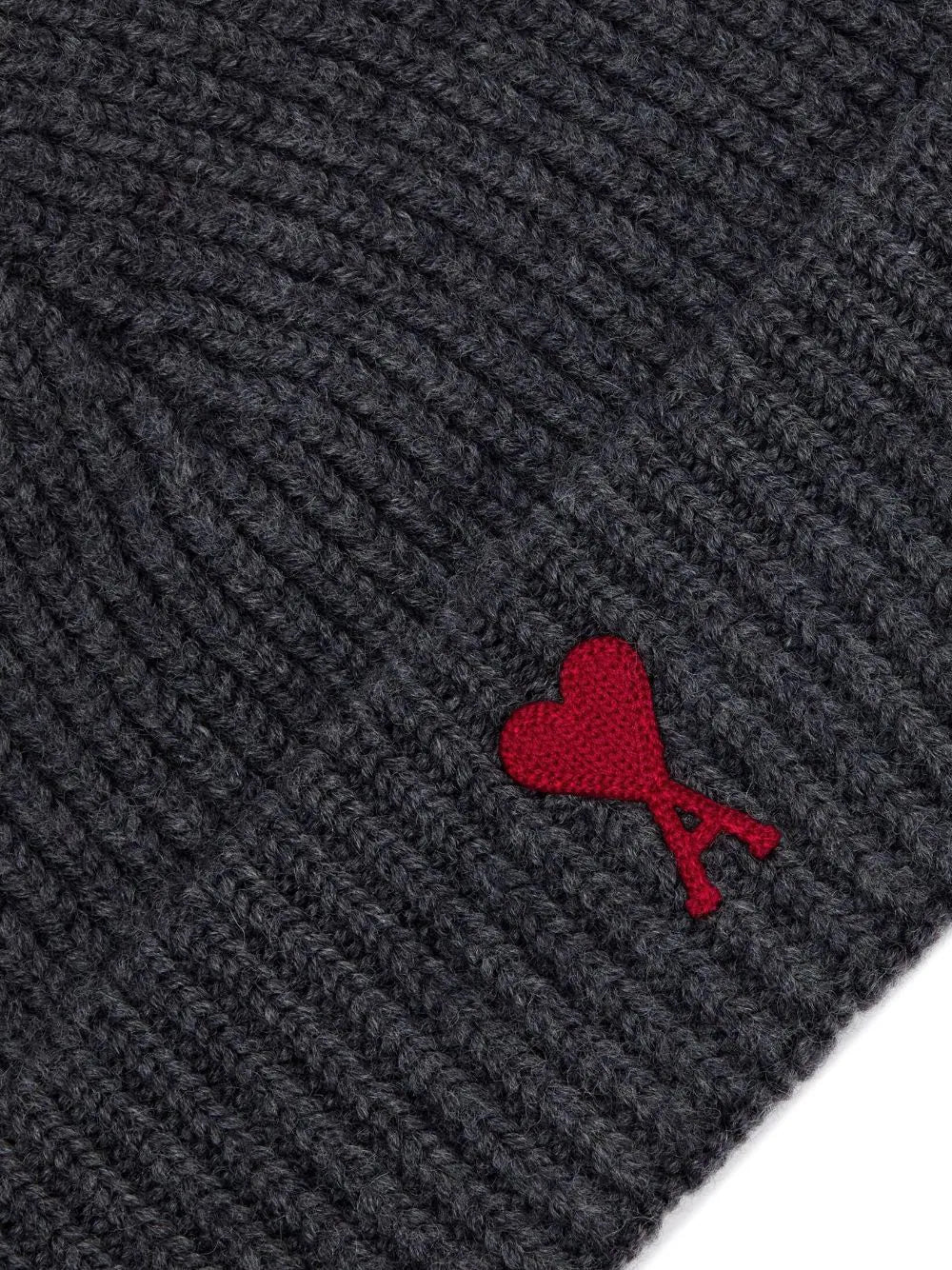 Logo-Embroidered Ribbed-Knit Beanie