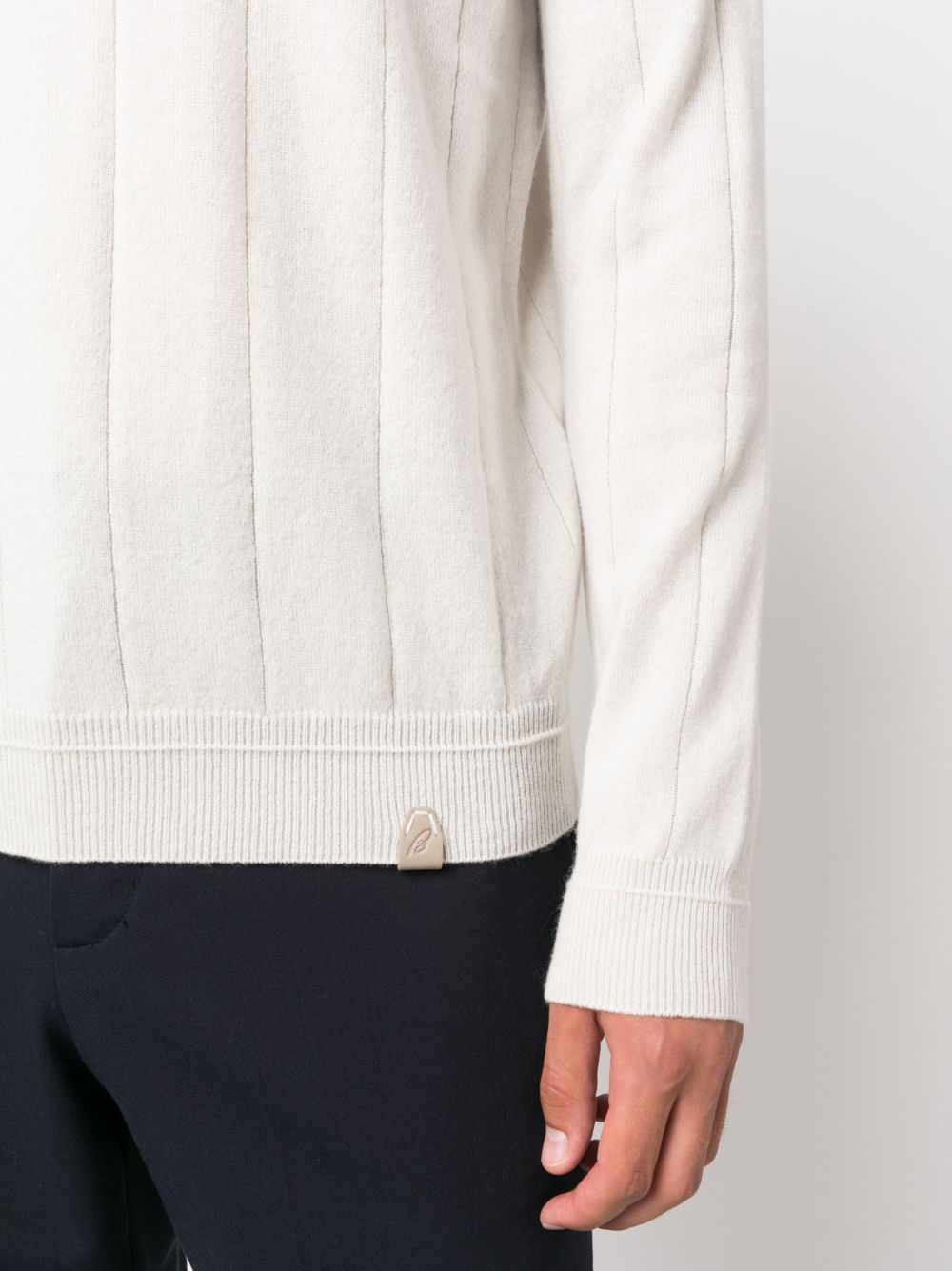 Roll-Neck Cashmere Jumper