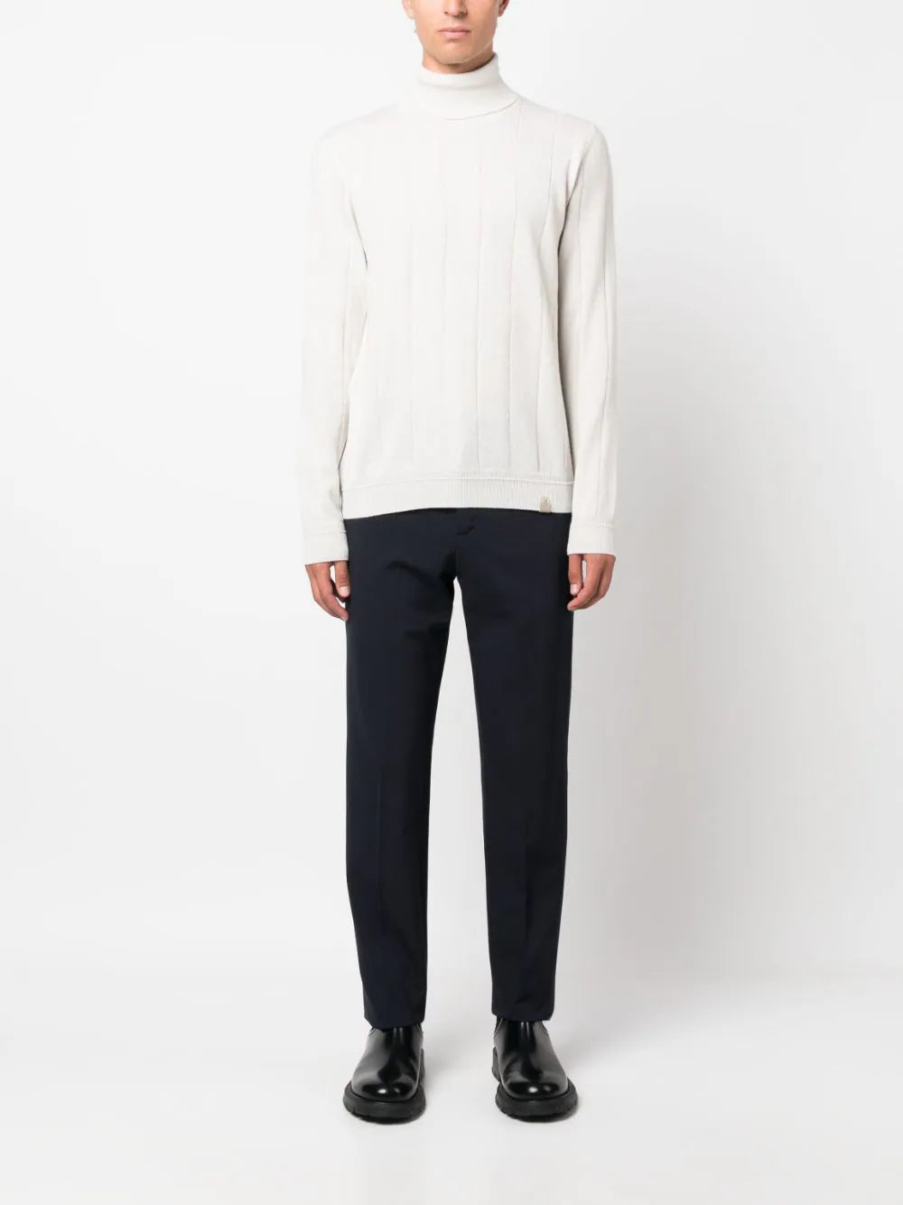 Roll-Neck Cashmere Jumper