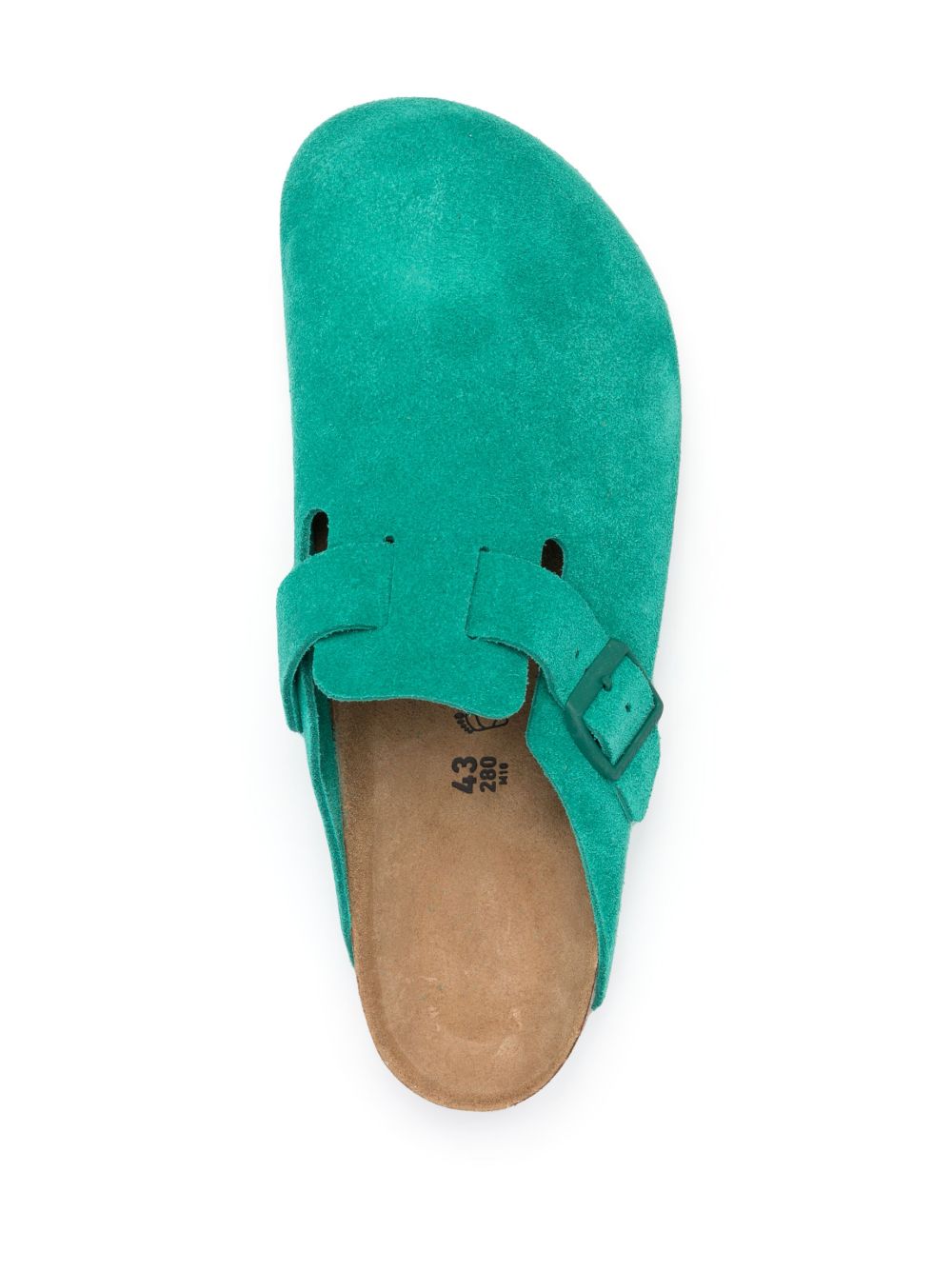 Boston suede clog sandals