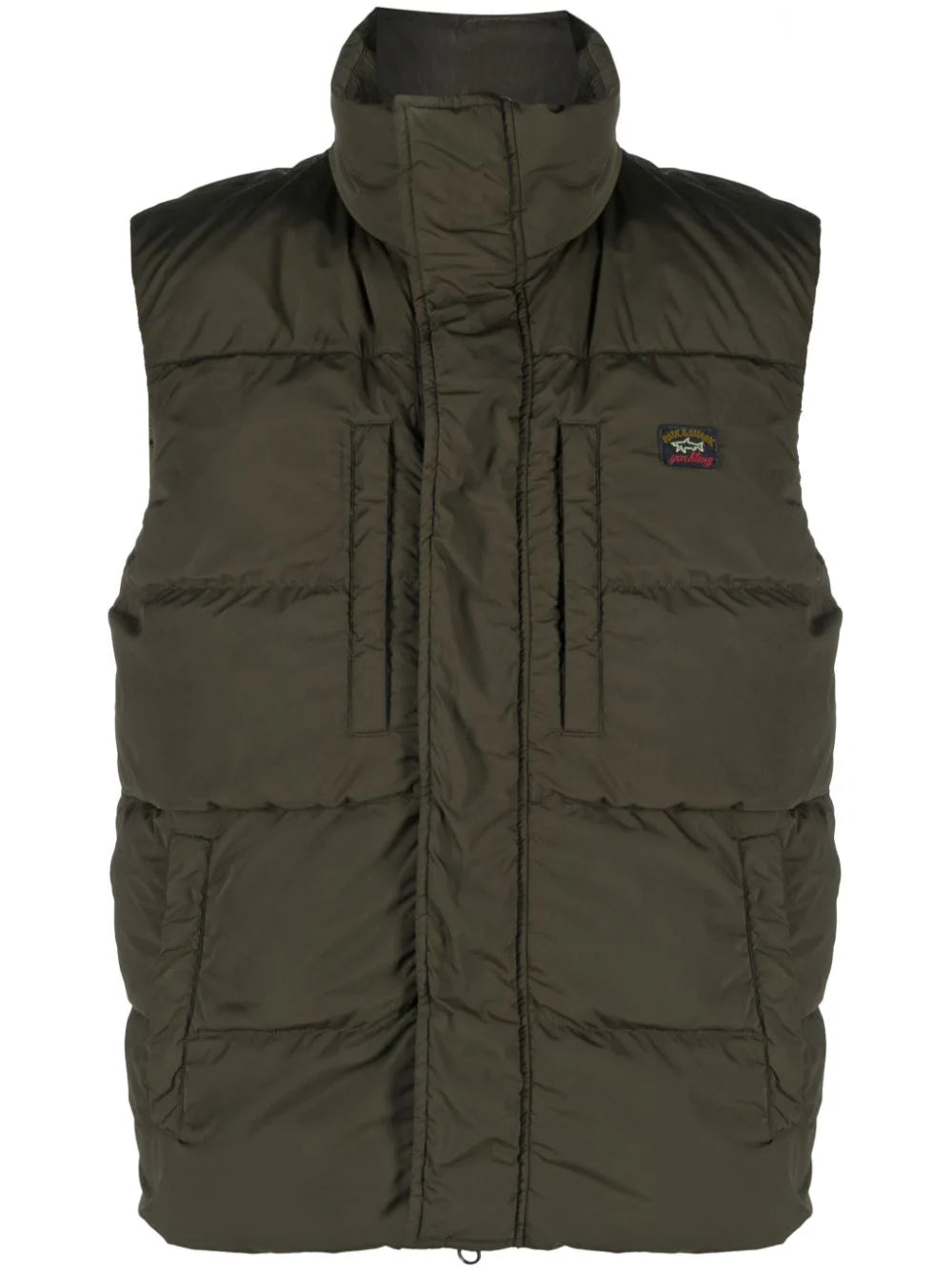 Logo-Patch Padded Gilet