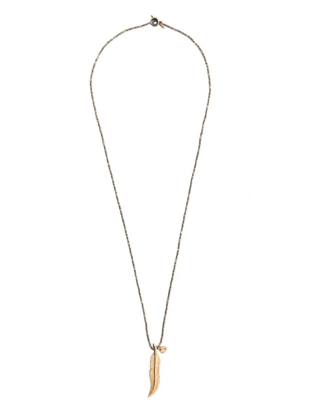 24Kt Gold-Plated Pendant Necklace