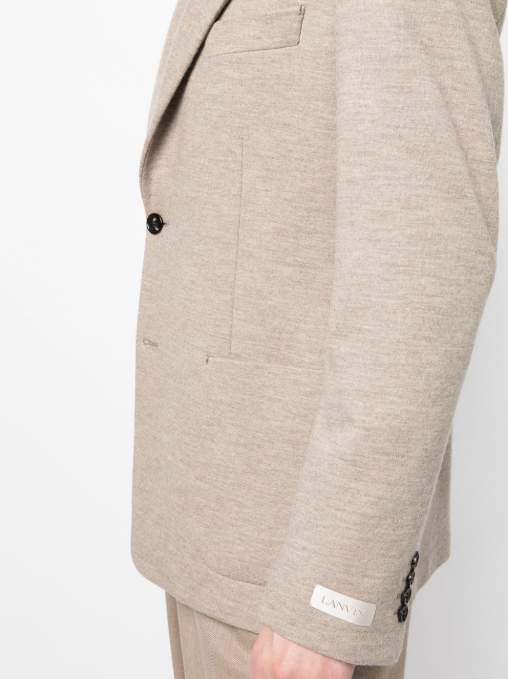 Virgin-Wool Blazer