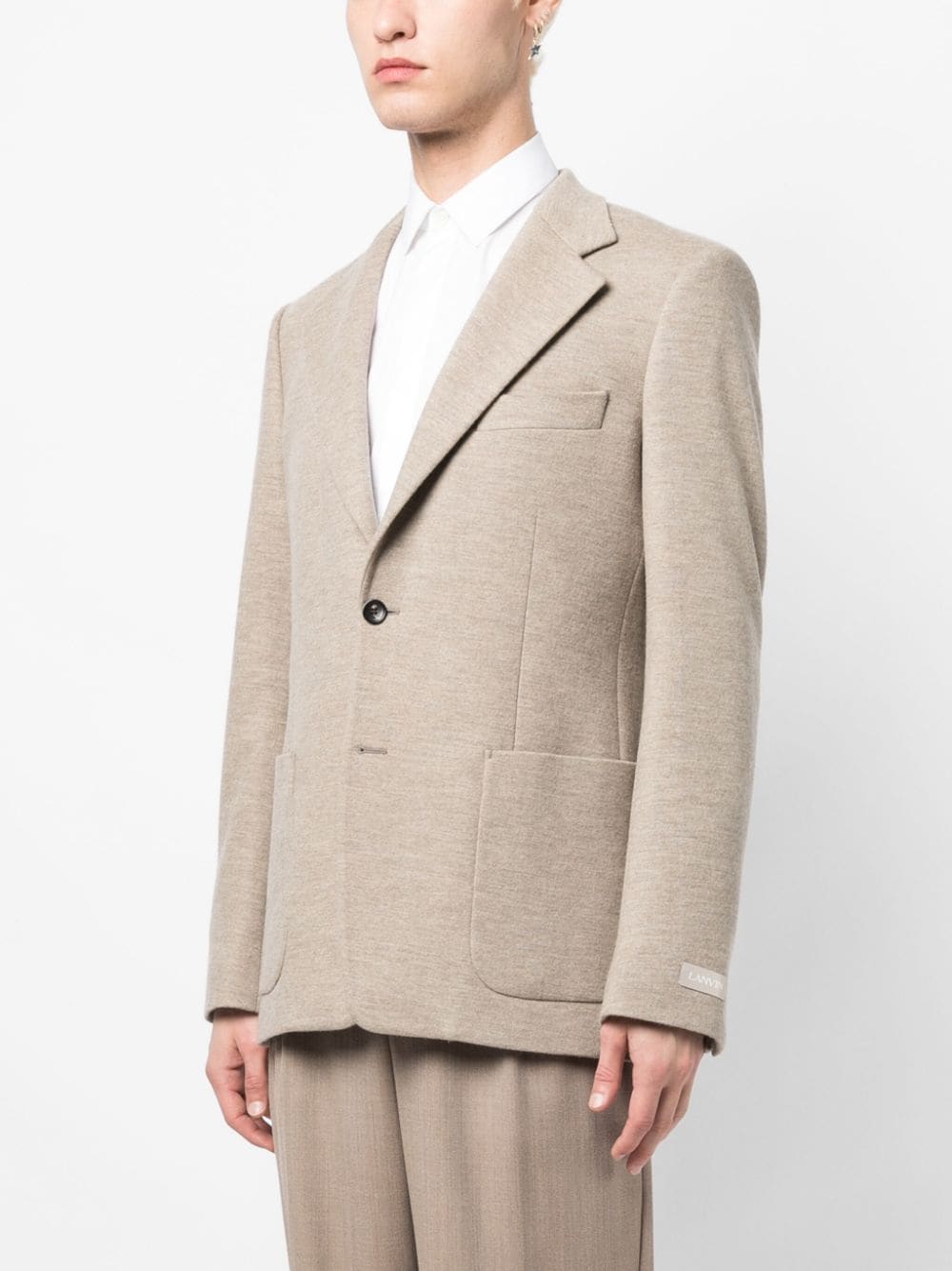 Virgin-Wool Blazer