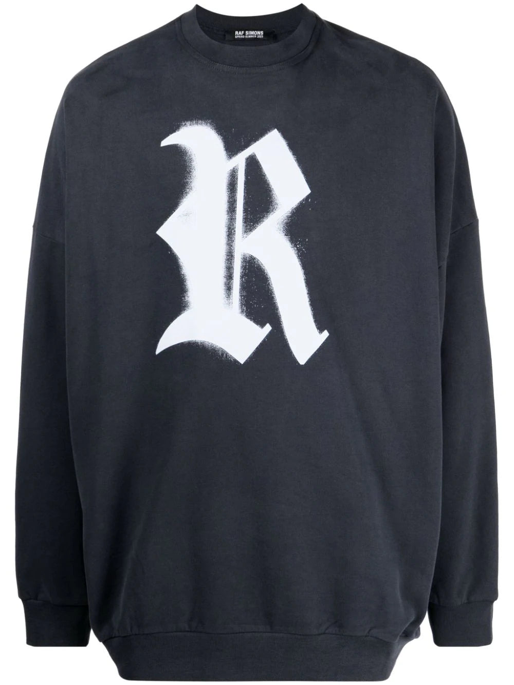 Oversized Logo-Print Cotton Sweatshirt