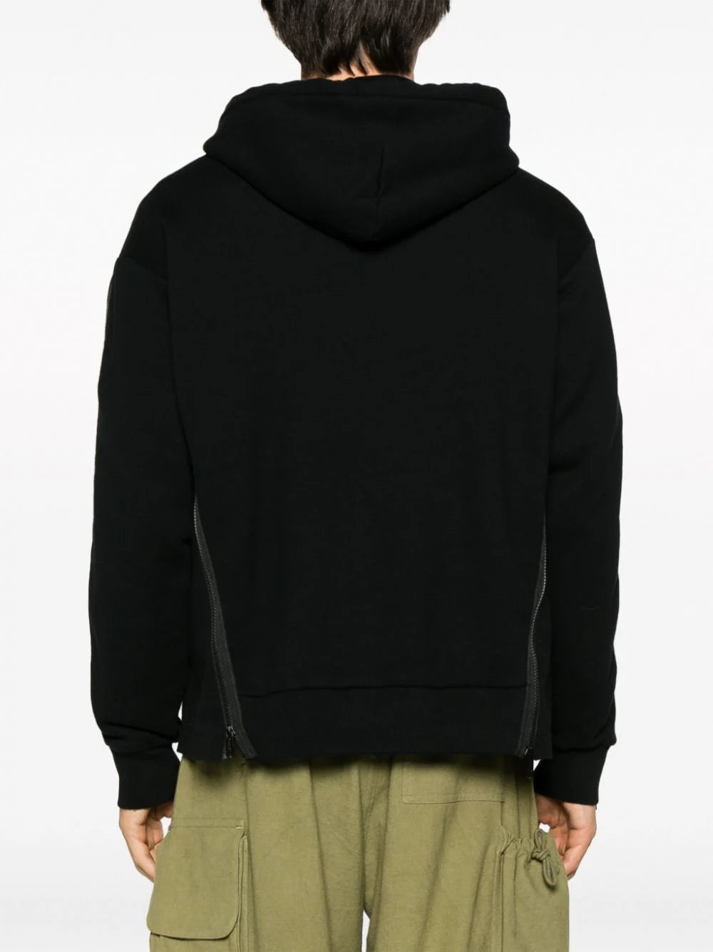 Logo-Patch Cotton Hoodie