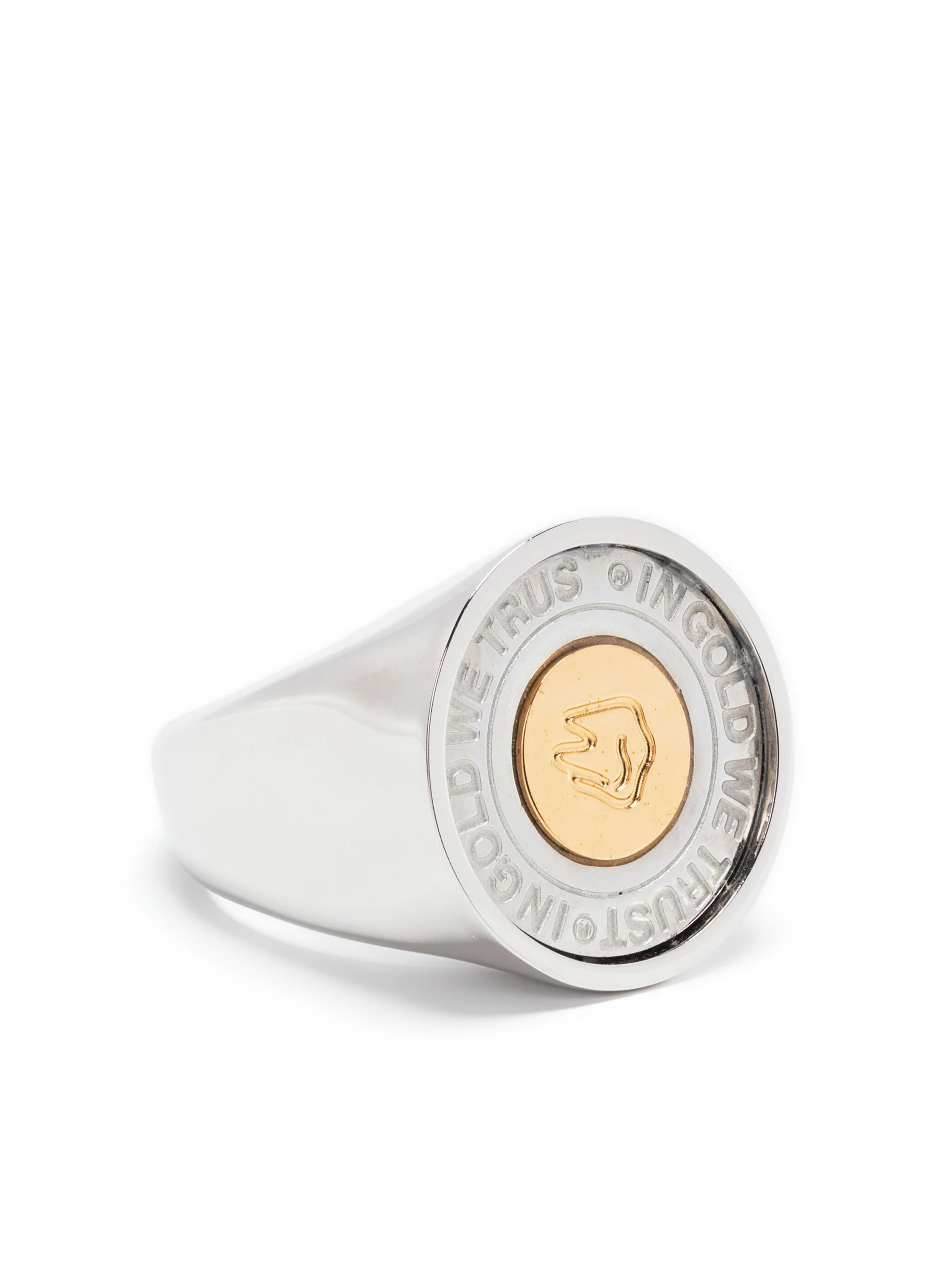 Signet 18Kt Gold Plated Ring