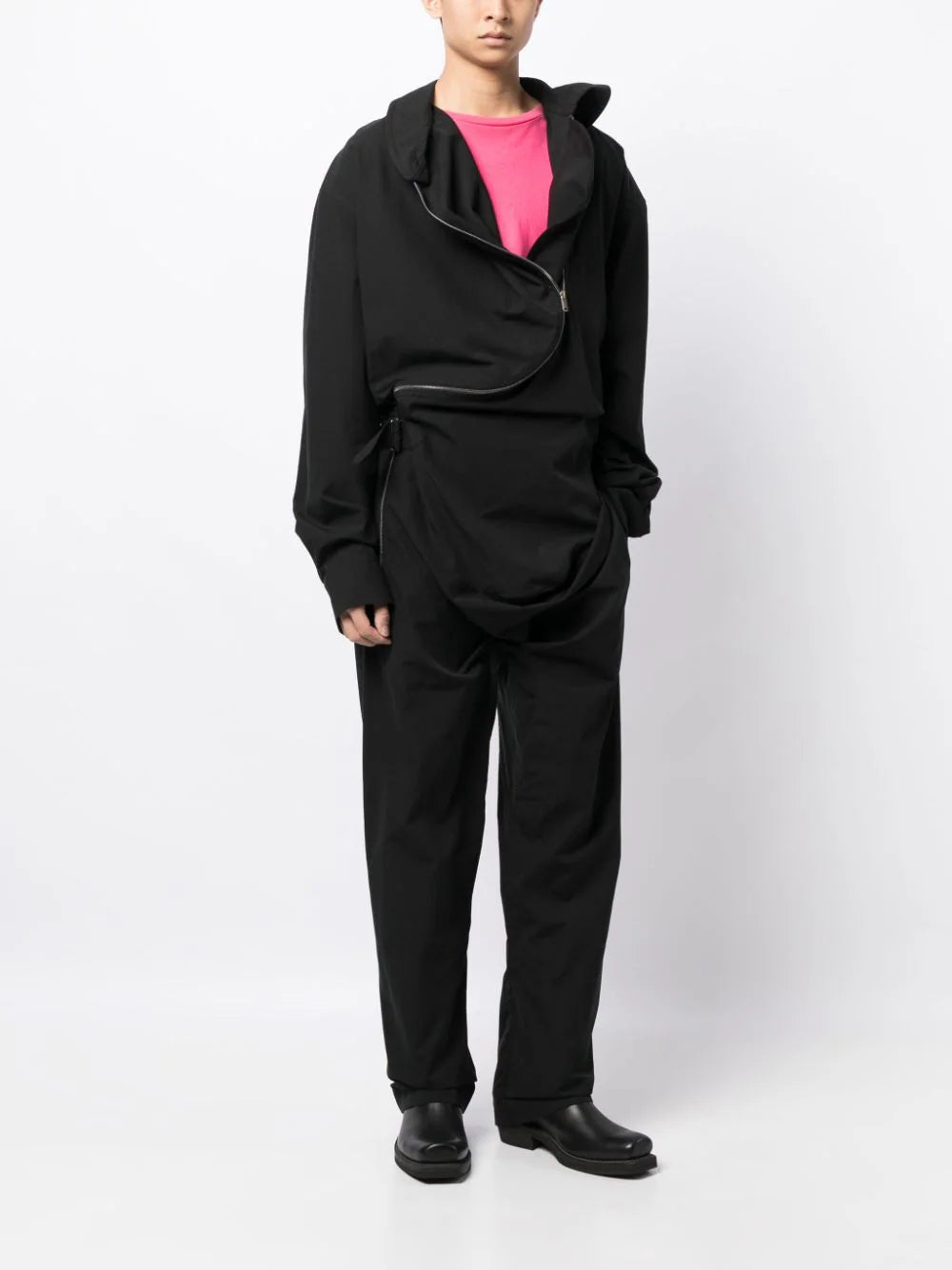 Ming Off-Centre Zip Jumpsuit