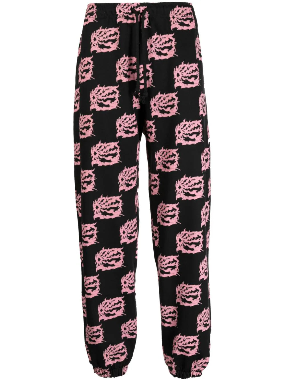 Graphic-Print Cotton Track Pants