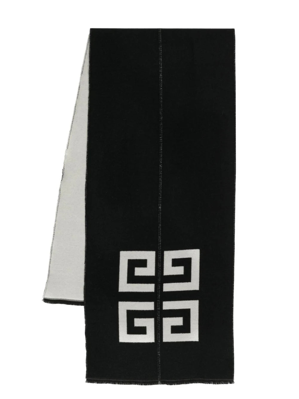 4G Logo-Intarsia Scarf