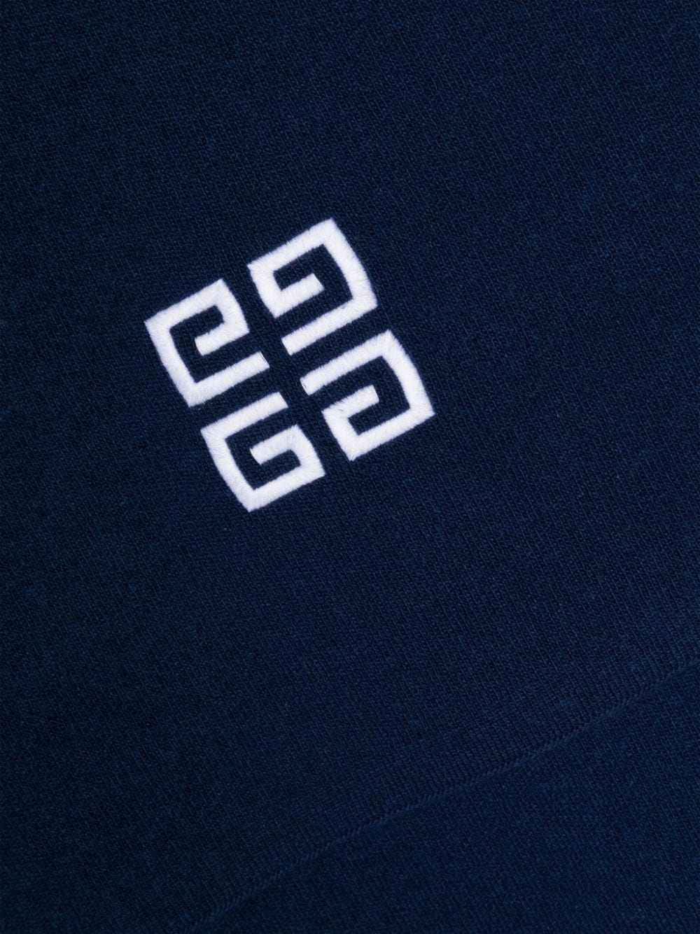 Logo-Embroidered Fine-Knit Scarf