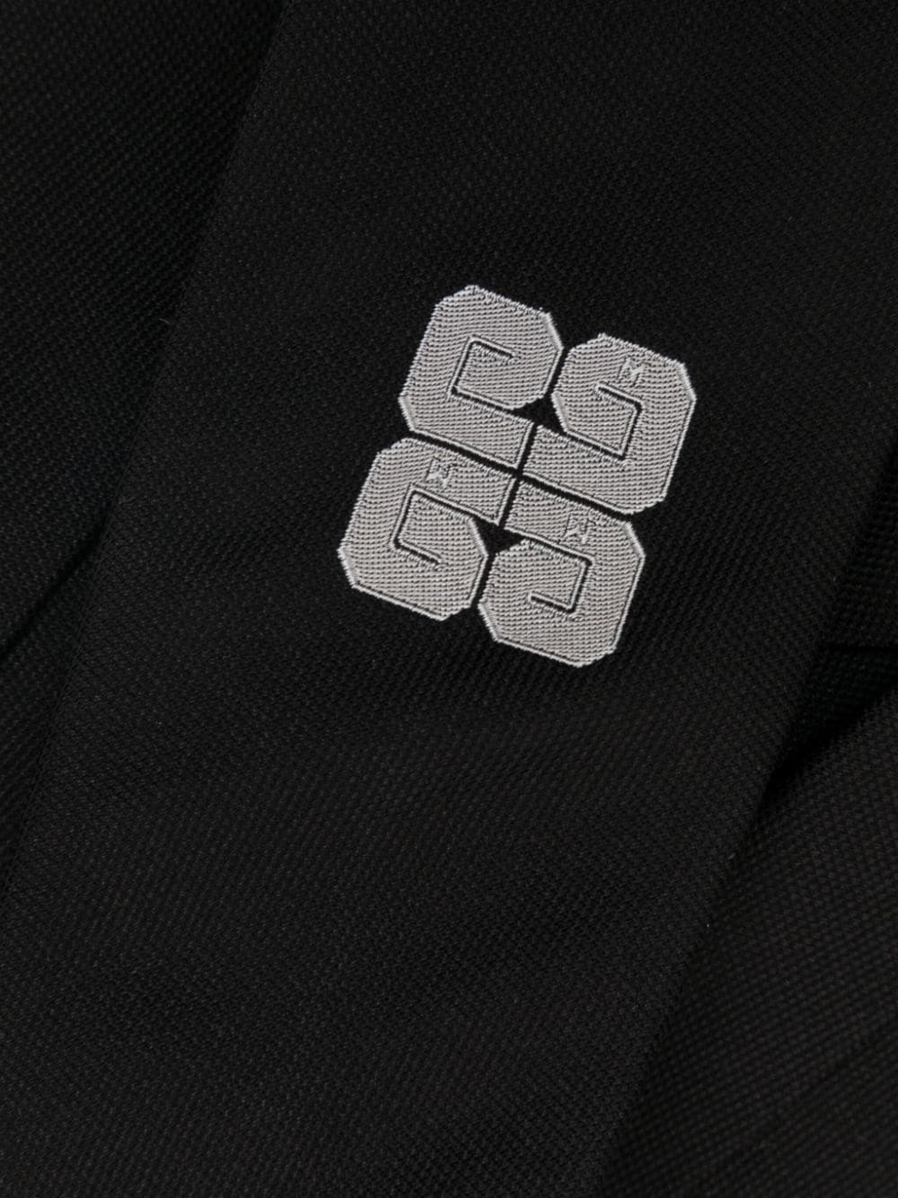 Logo-Embroidered Silk Tie