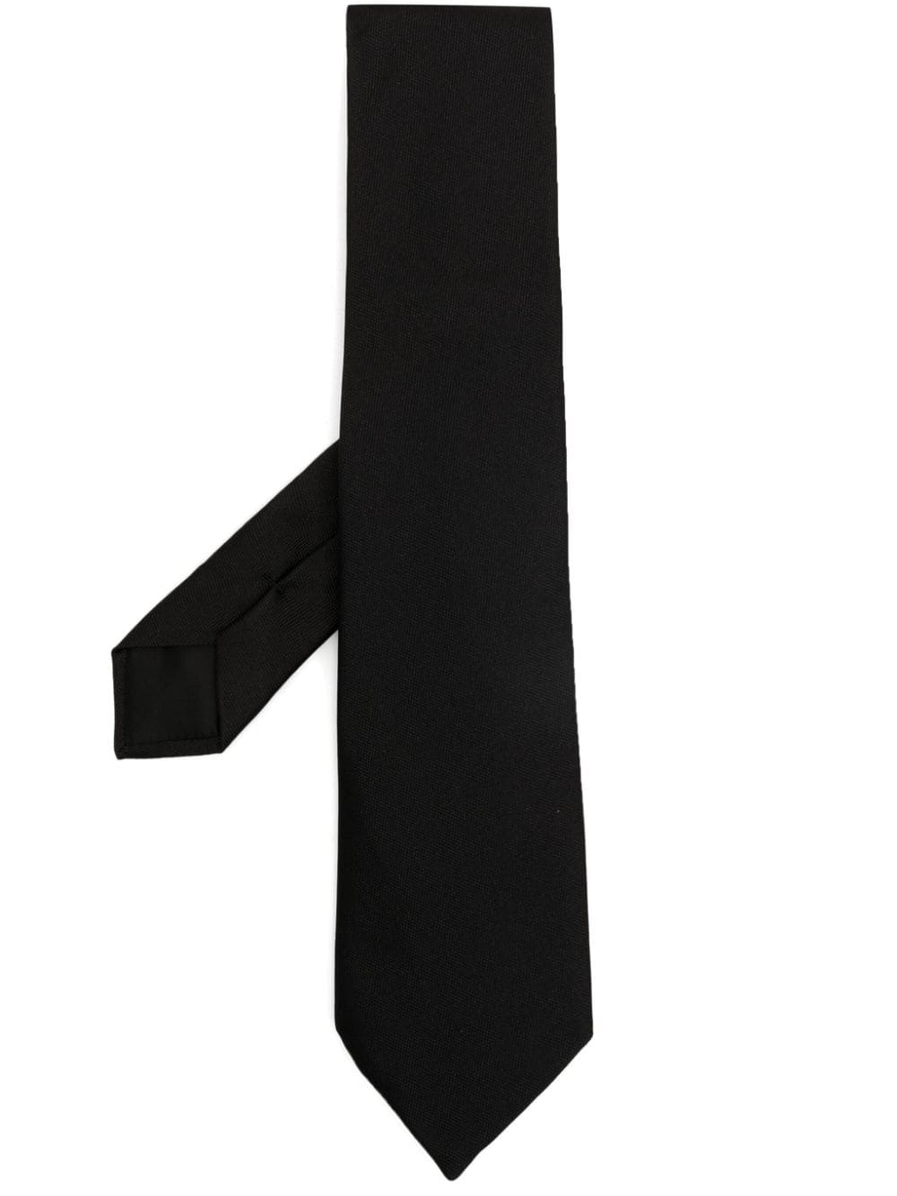 Logo-Embroidered Silk Tie