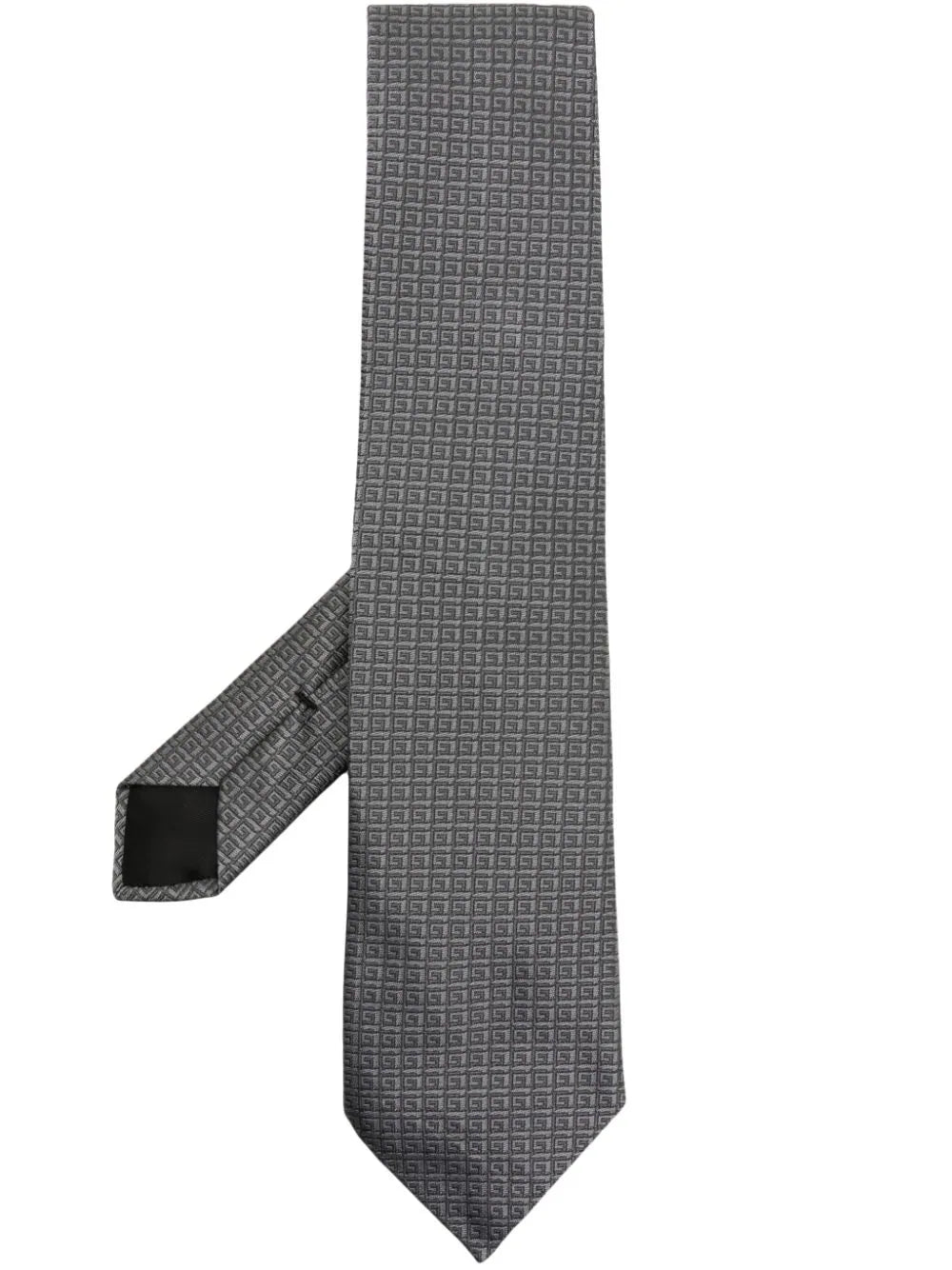 Monogram-Jacquard Silk Tie