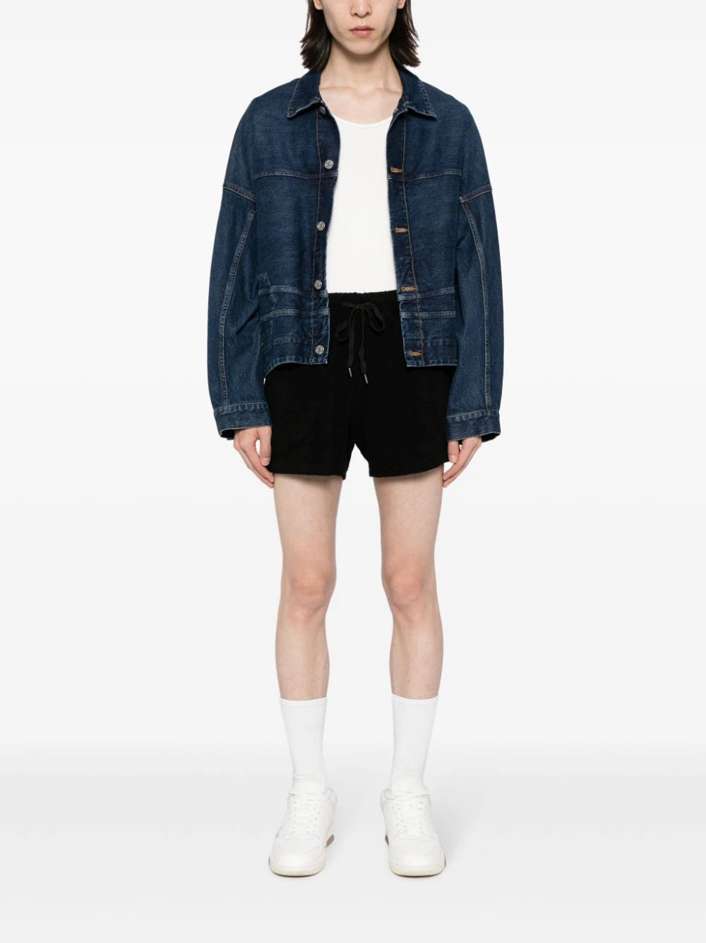 Waiter Cotton Terry-Cloth Shorts