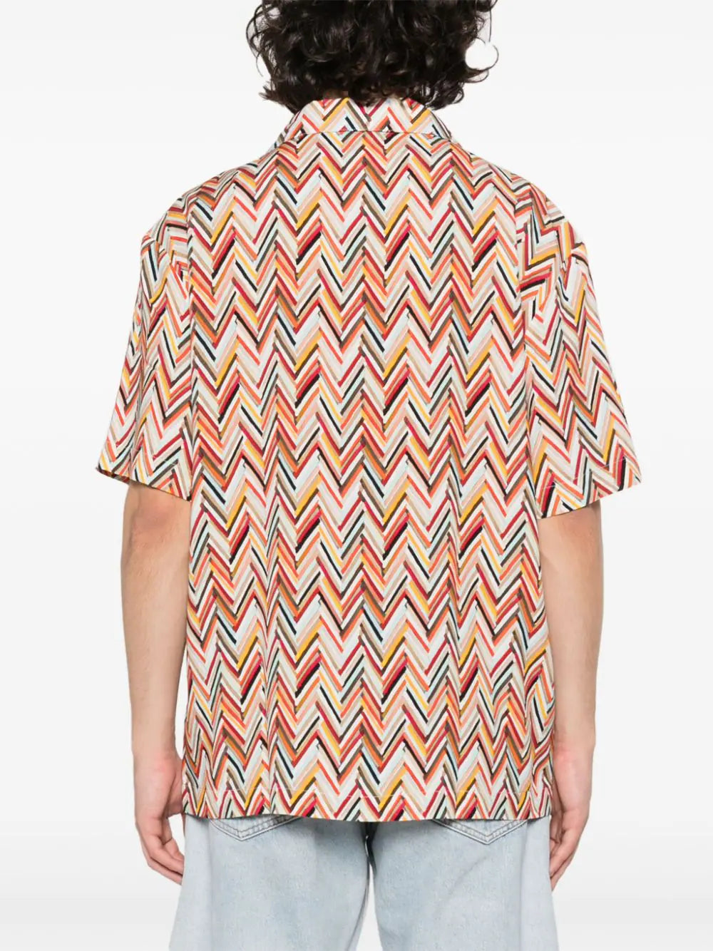 Zigzag Short-Sleeved Shirt