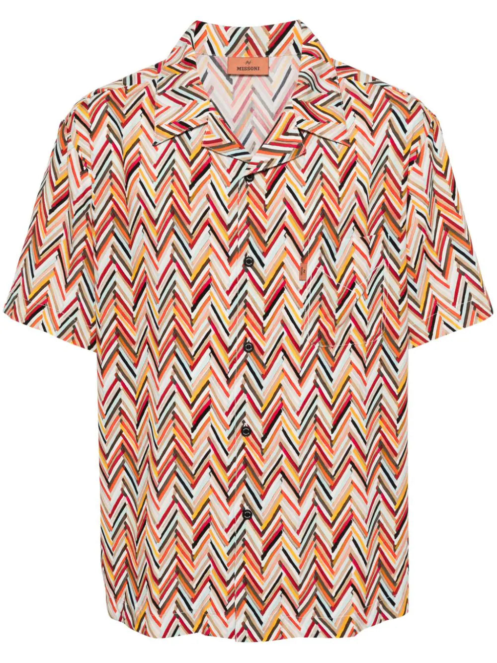 Zigzag Short-Sleeved Shirt