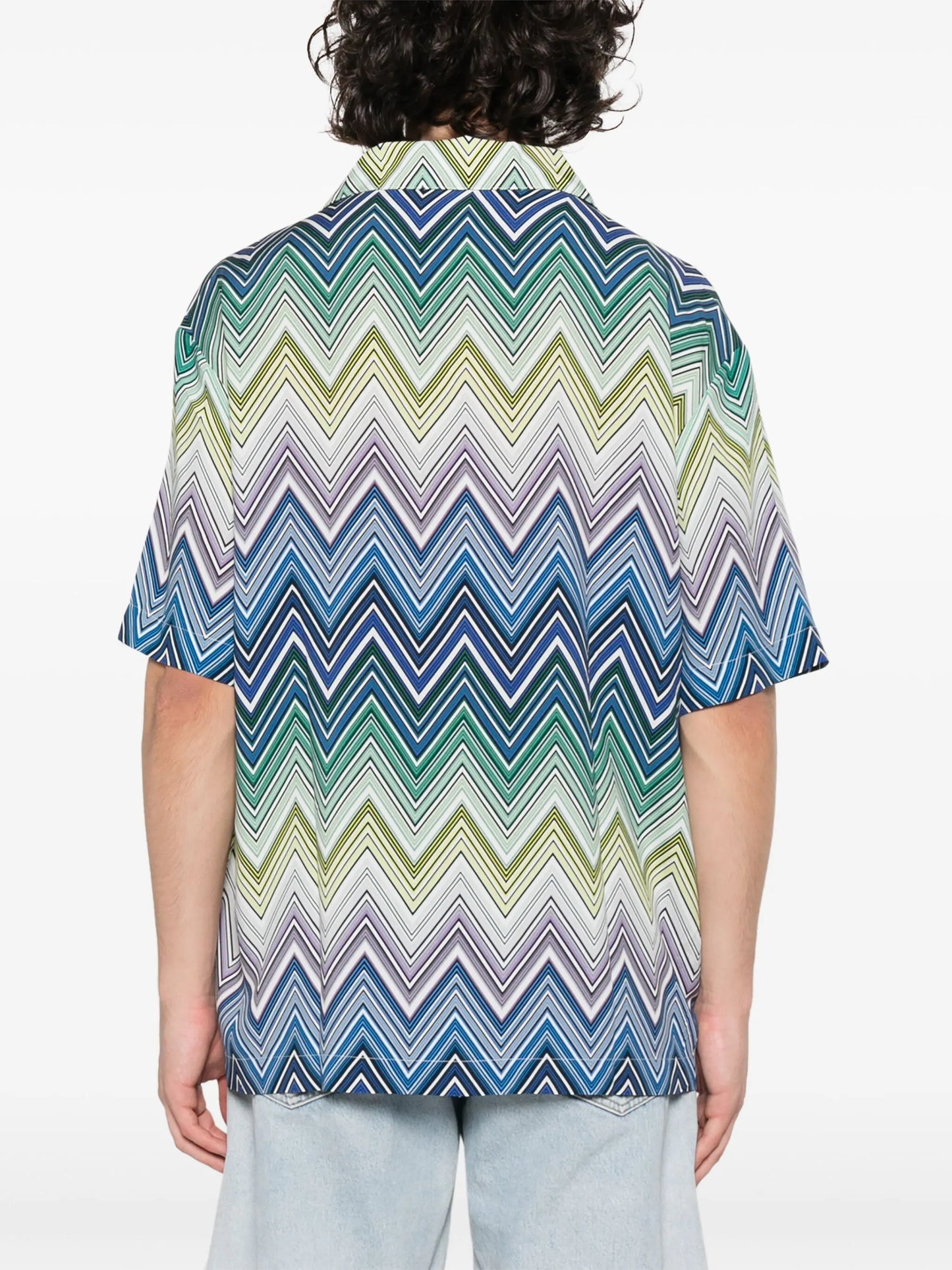 Zigzag Short-Sleeved Shirt