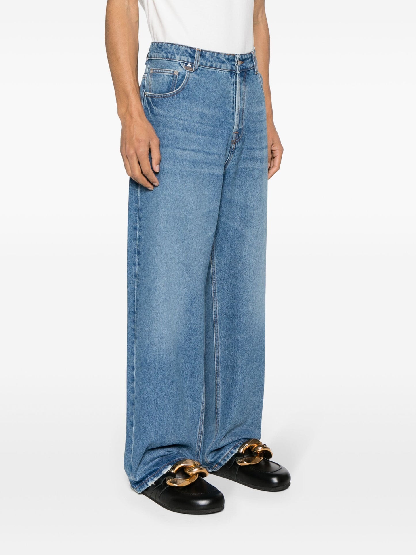 Le De Nîmes Wide-Leg Jeans