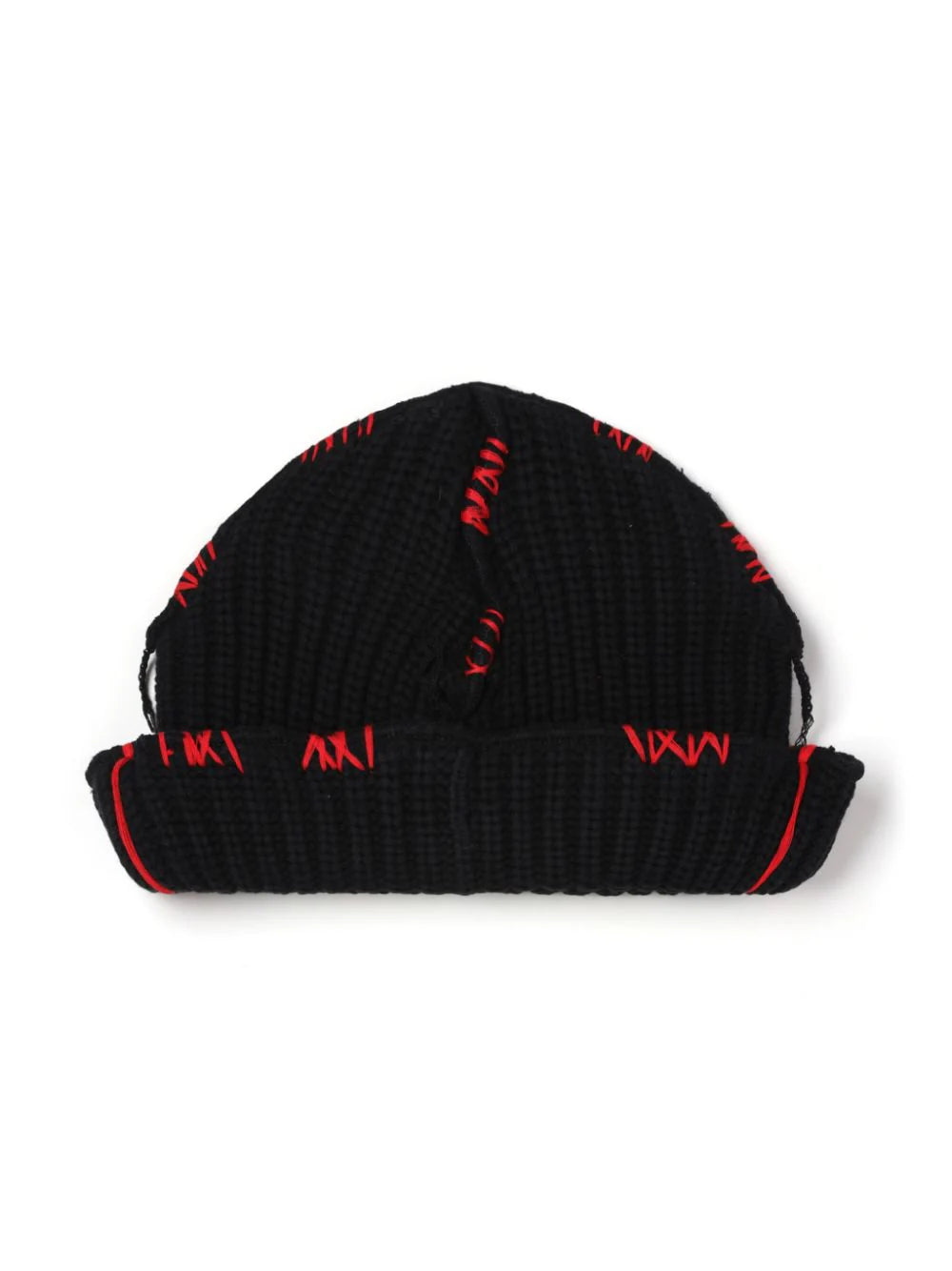 Logo-Patch Chunky-Knit Beanie