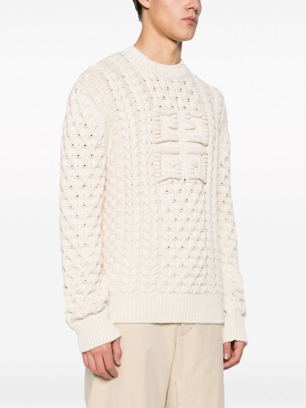 4G Cable-Knit Jumper