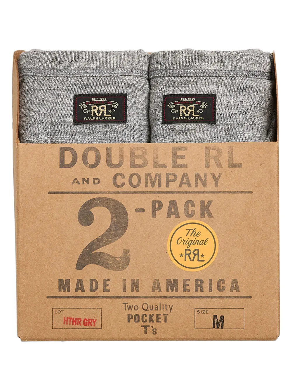 cotton T-shirts (pack of two) 