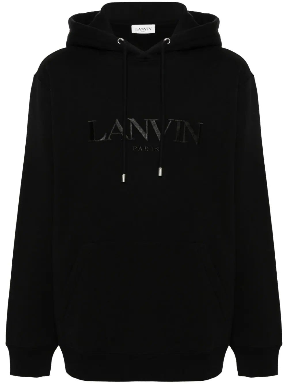 Embroidered-Logo Cotton Hoodie