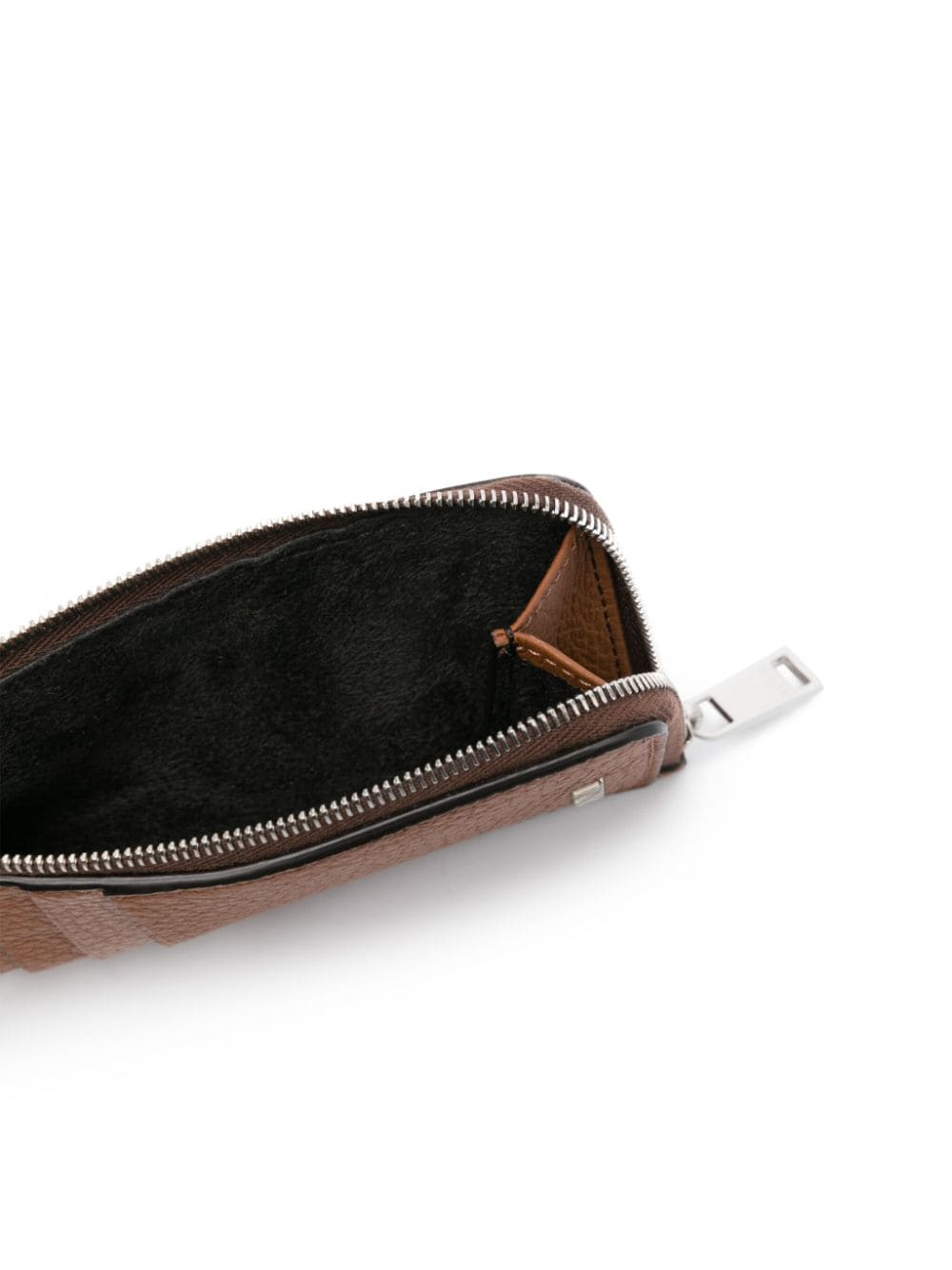 Logo-Plaque Leather Wallet