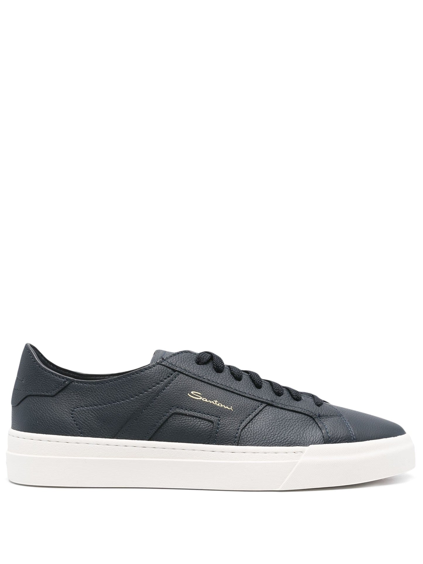 Grained Leather Sneakers