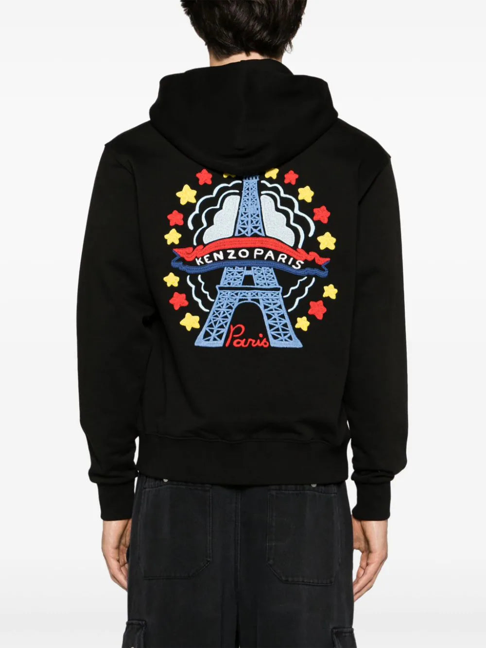 Logo-Embroidered Cotton Hoodie