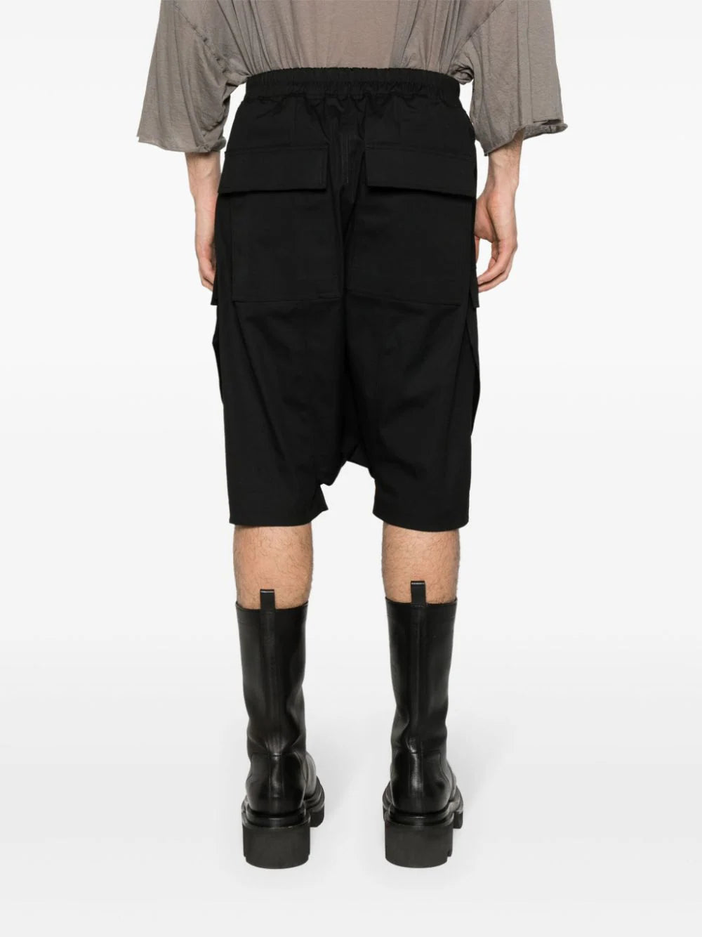 Drop-Crotch Cargo Shorts