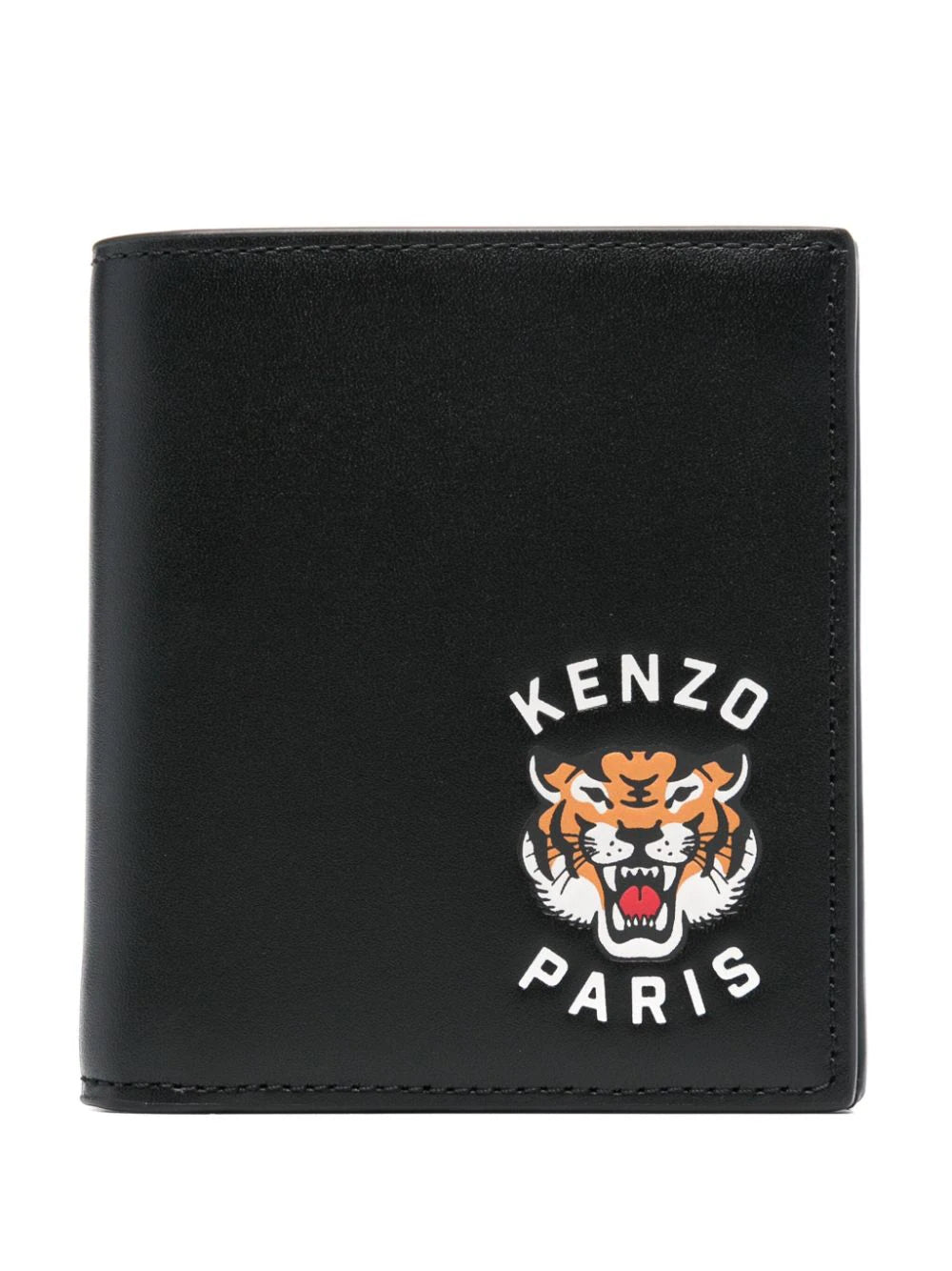 Mini Kenzo Varsity Leather Wallet