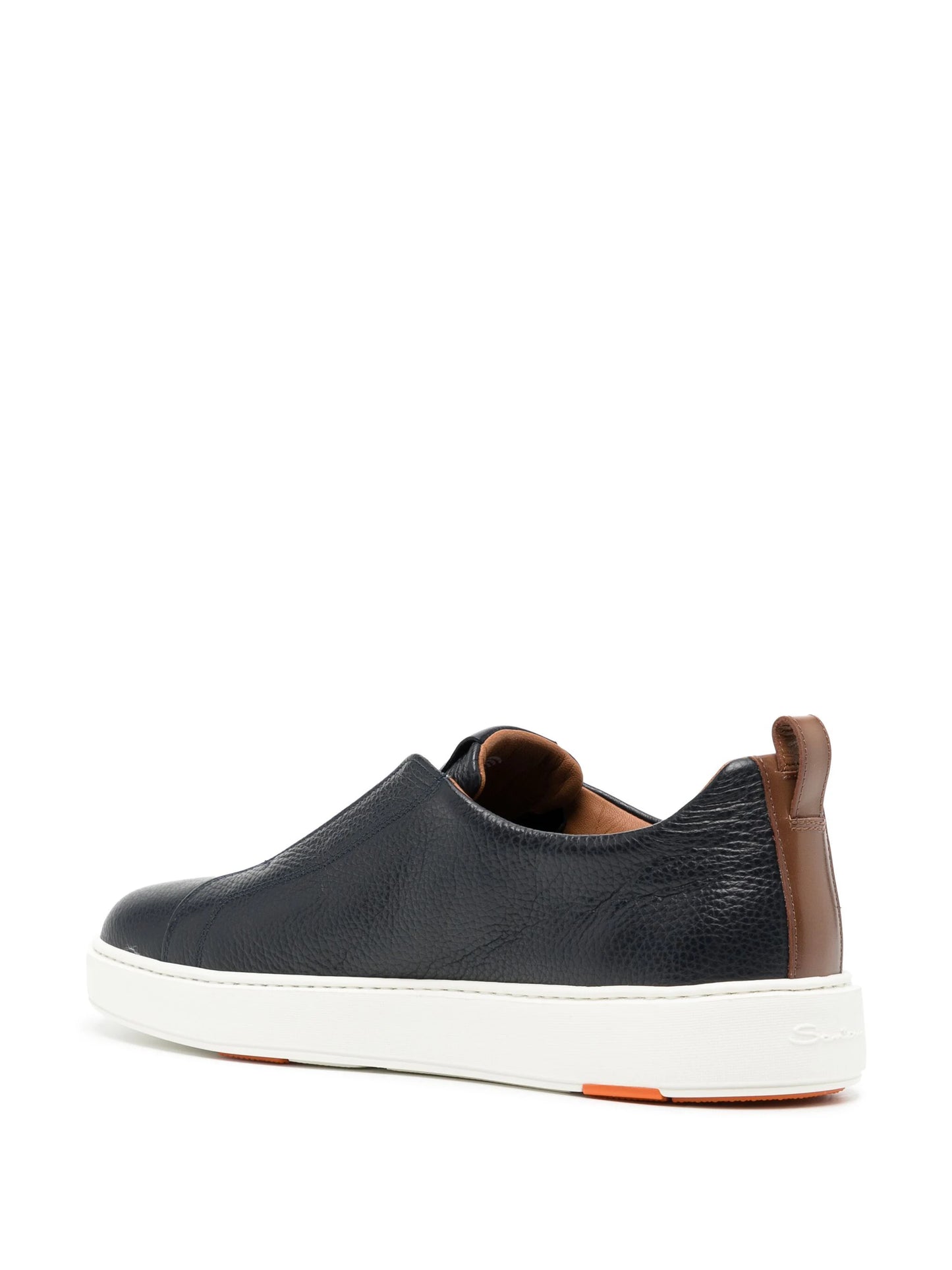 Slip-On Leather Sneakers