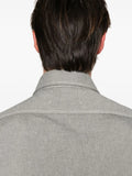 Pointed-Collar Cotton Shirt