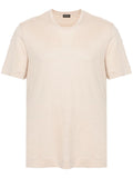 Crew-Neck Linen T-Shirt
