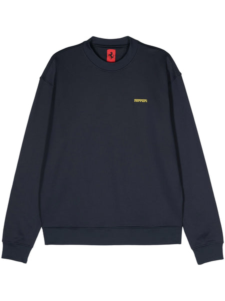 Drop-Shoulder Jersey Sweatshirt