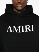 Logo-Lettering Cotton Hoodie
