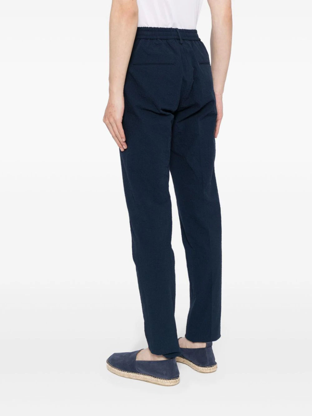 Drawstring Cotton Trousers