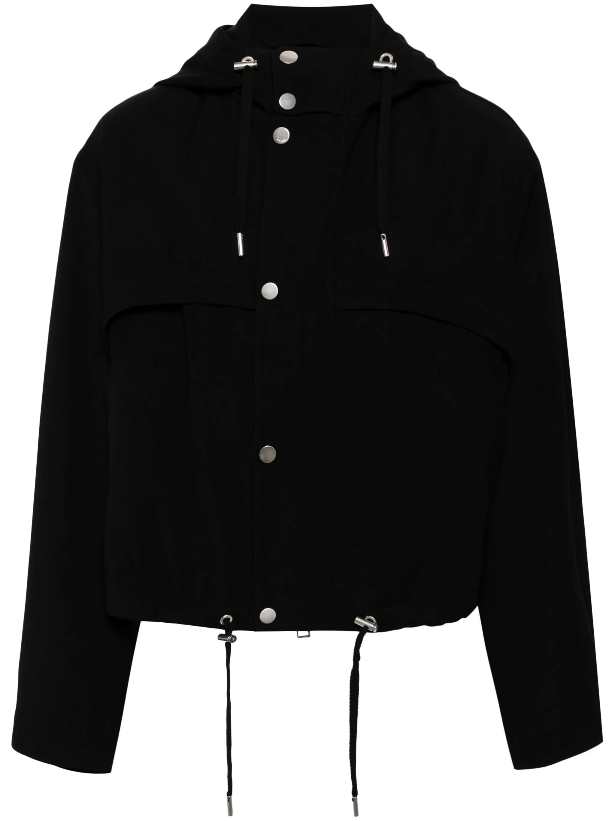 Drawstring Hooded Jacket