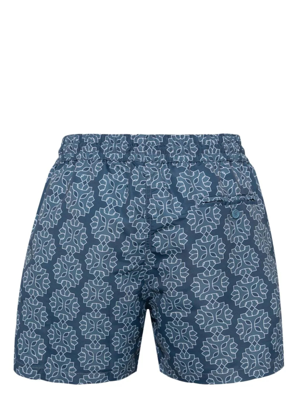 Medalhao Sport Patterned Swim Shorts