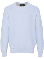 Polo Pony-Embroidered Cotton Jumper