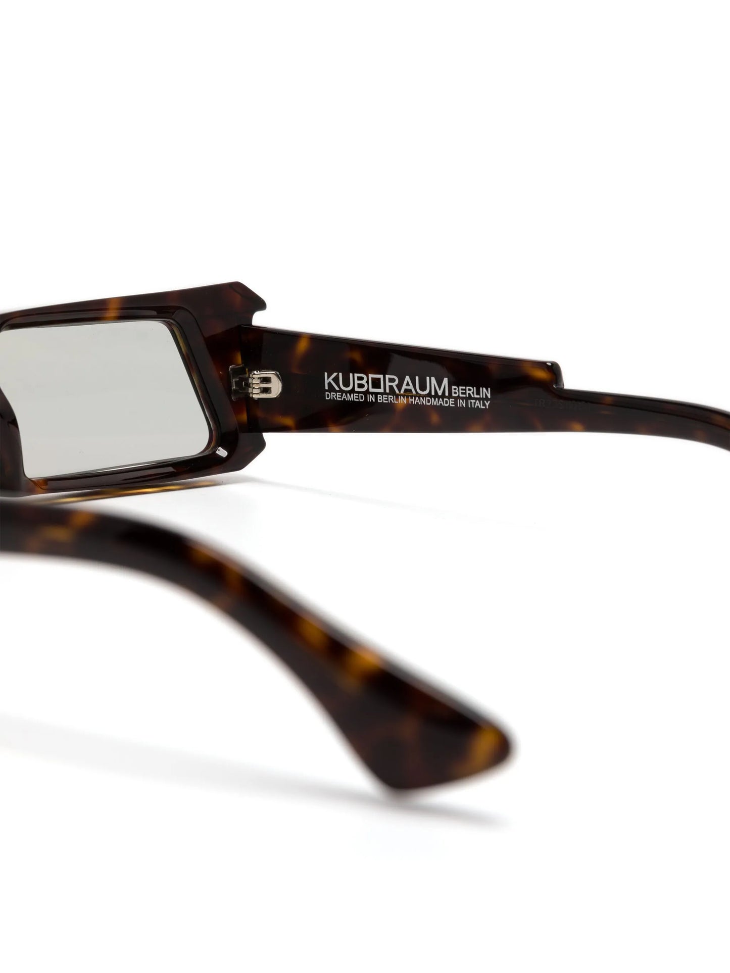 Tortoiseshell Sculpted-Frame Sunglasses